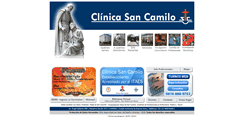 Desktop Screenshot of clinicasancamilo.org.ar